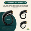 ALMOSTAQIM Tasbih Counter Zikr Rings, Smart Tasbeeh, Electronic Digital Tasbih Rings Adjustable Sizes Finger for Muslims, Prayer, Reminder, Home