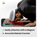 Almostaqim Smart Rakaat Counter - Magnetic Islamic Counter with Sensor - Lightweight, Compact, Detachable & Portable - Rechargeable via USB-C - Digital Muslim Prayer Counter for Home, Mosque or Travel