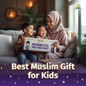 Almostaqim Dua Wall Chart - Interactive Islamic Learning Tool for Kids - Visual & Audio Teaching of Duas & Quran Surahs in Arabic, English - Islamic Gifts for Muslims, Children & Families for Ramadan